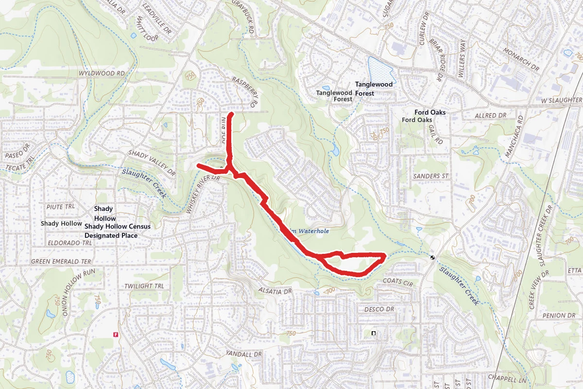 Slaughter Creek Trail
