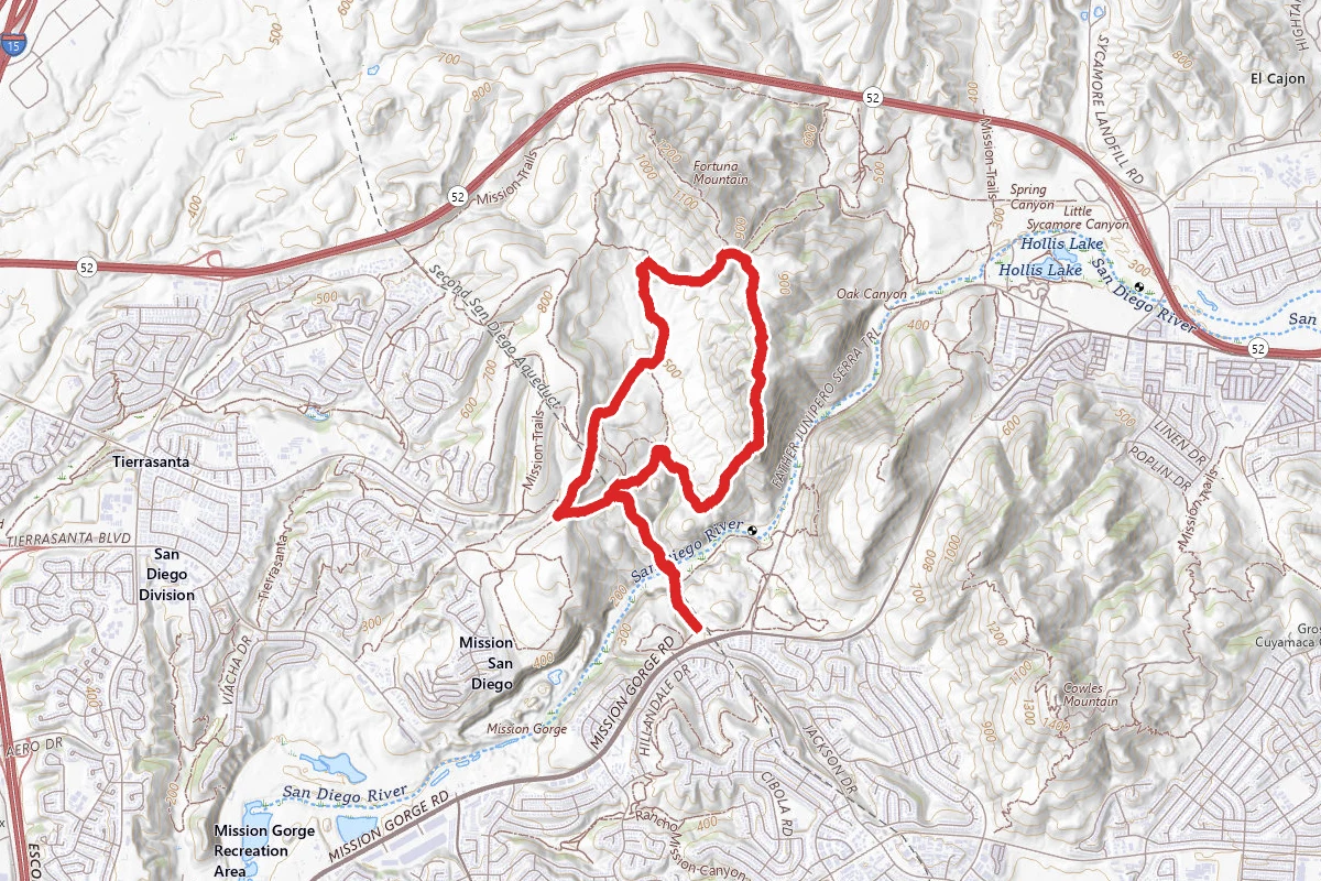South Fortuna Trail and Fortuna Saddle Trail Loop