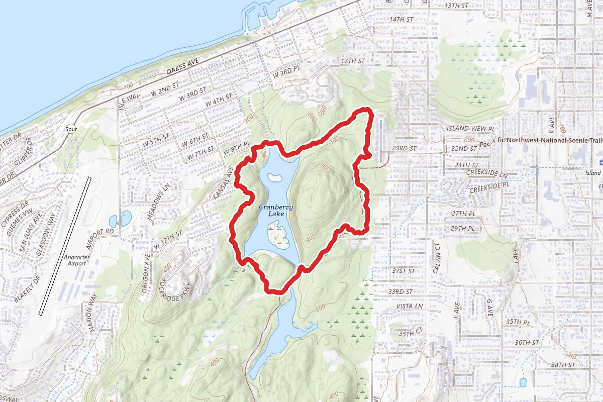 Little Cranberry Lake and Trail 100 Loop