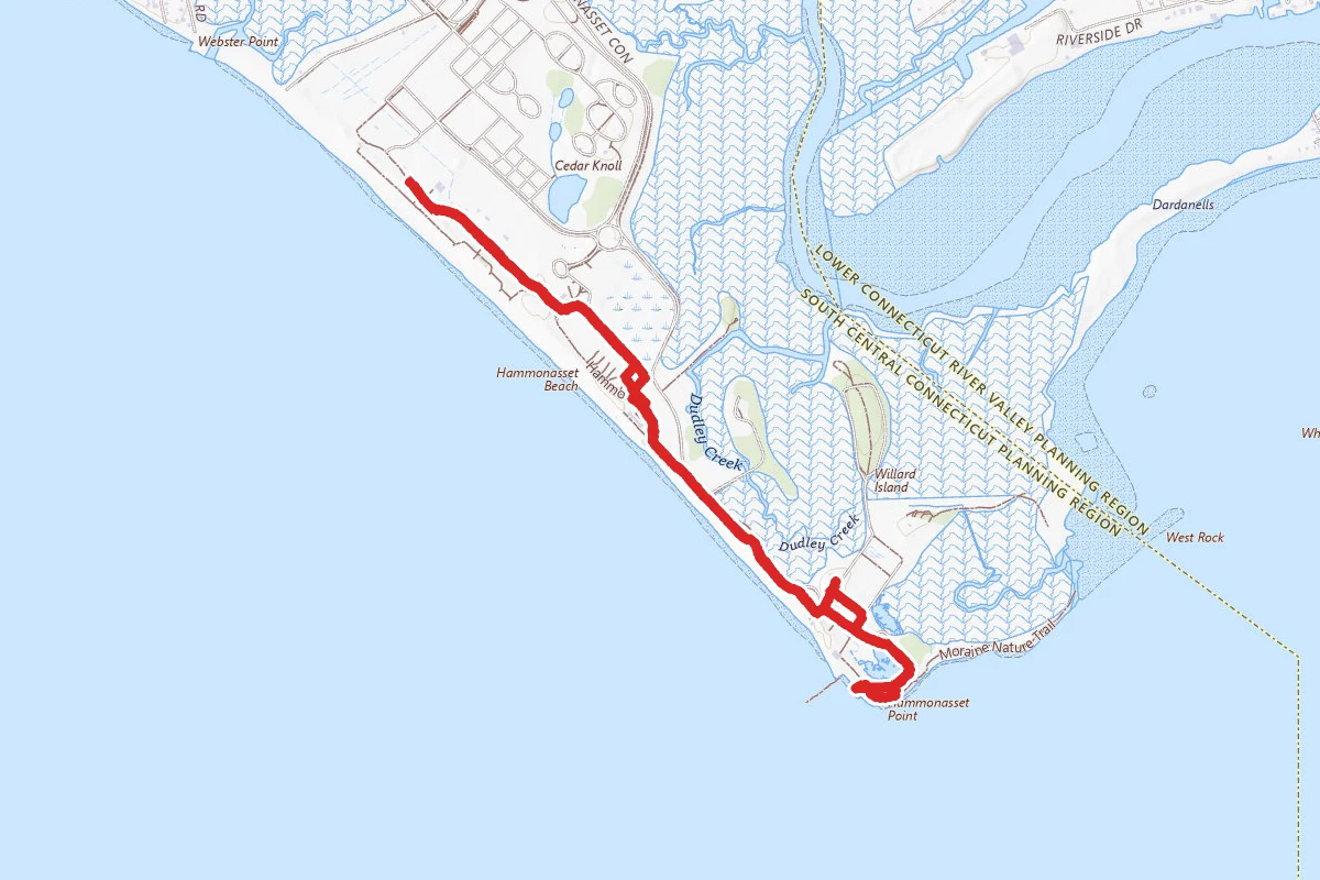 Hammonasset Beach State Park Walk
