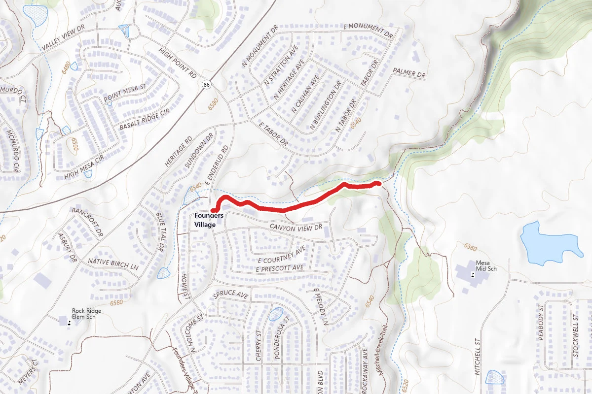 Mitchell Creek Trail