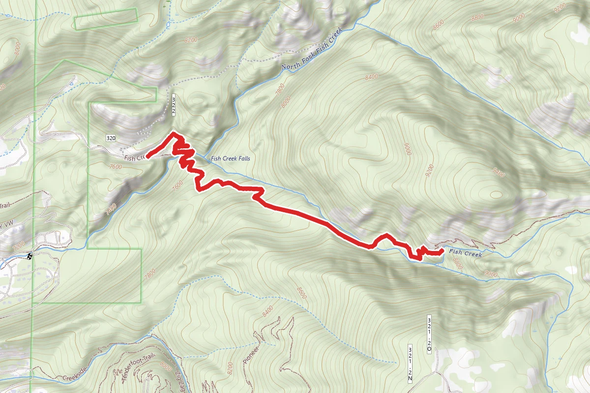 Fish Creek Falls Trail