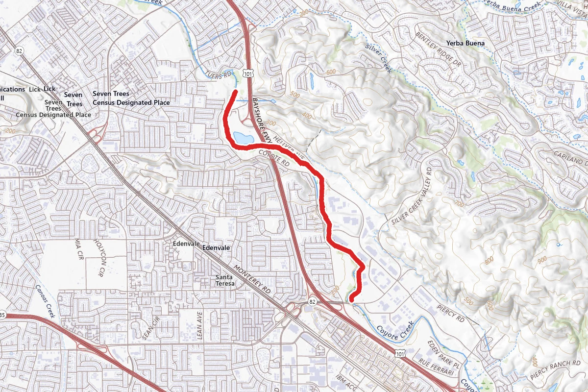 Coyote Creek Parkway and Hellyer County Park