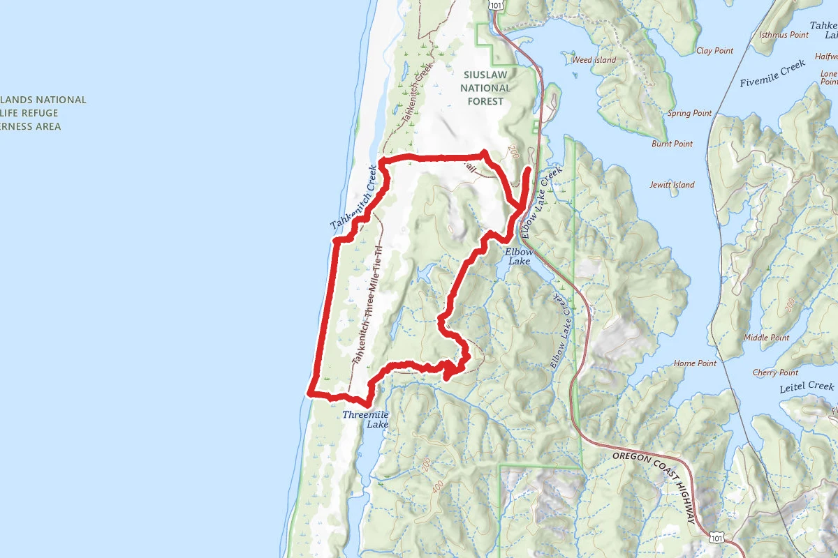 Tahkenitch Dunes Trail