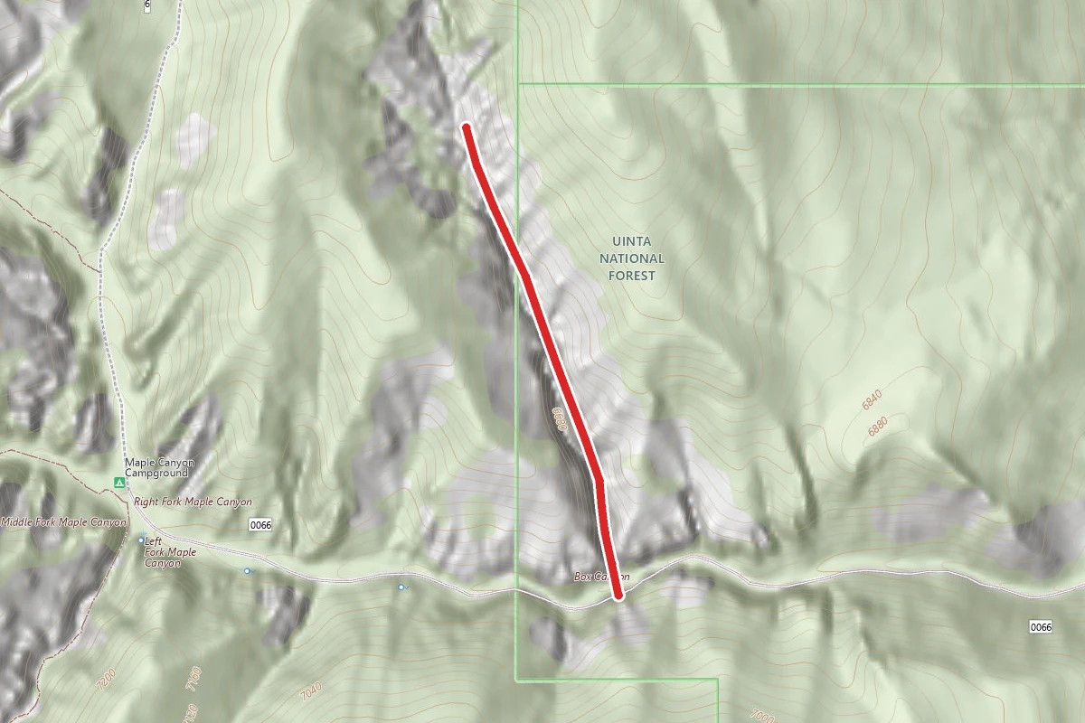 Maple's Box Canyon Trail