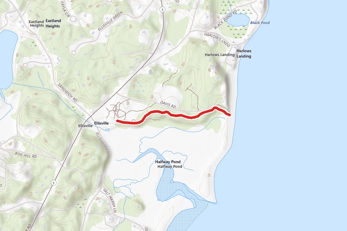 Ellisville Harbor State Park Trail