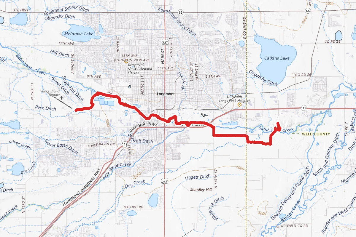 St. Vrain Greenway Trail