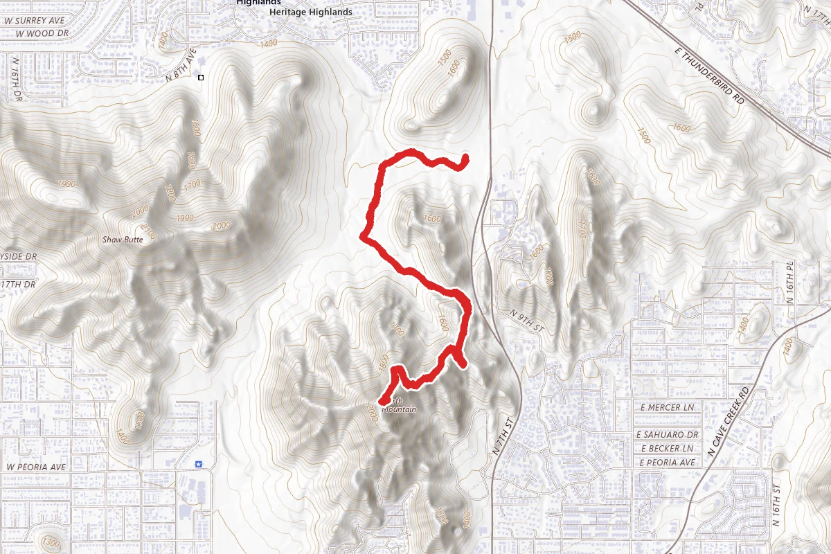 Trail 101 to North Mountain National Trail