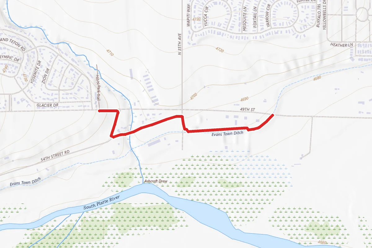 Wastewater Plant Trail