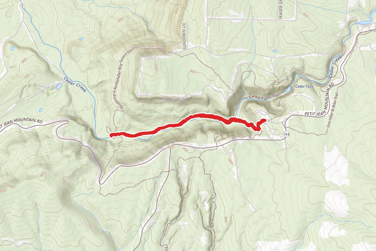 Petit Jean Canyon Trail