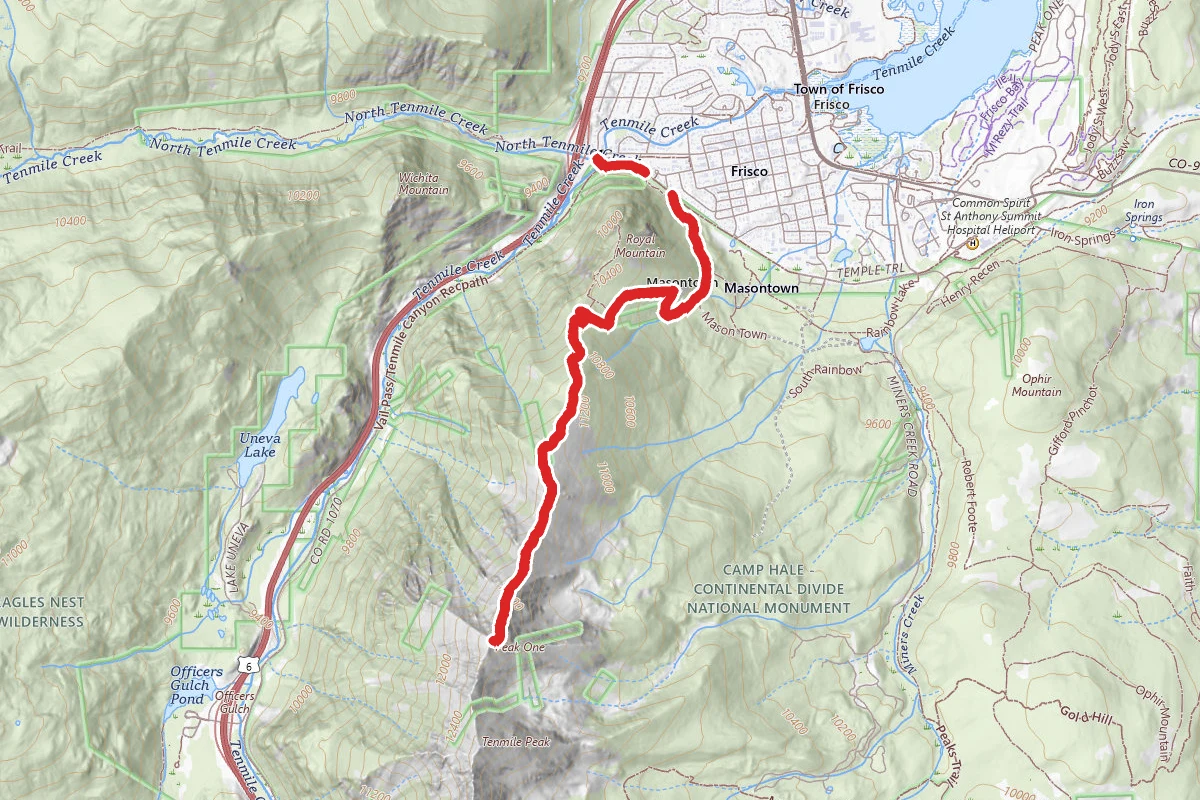 Mount Victoria Peak Trail