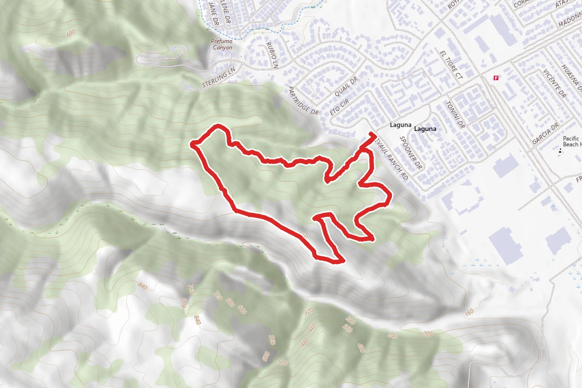 Mariposa and King Trail Loop