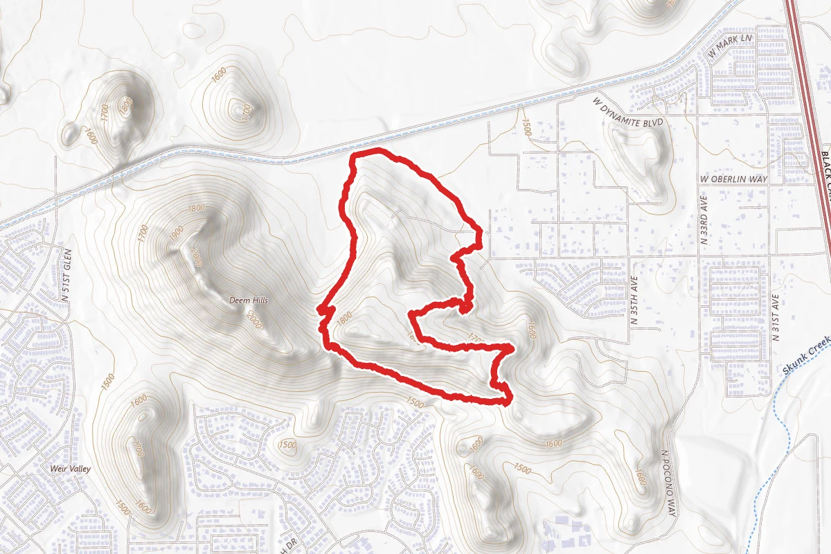 Deem Hills East Trail