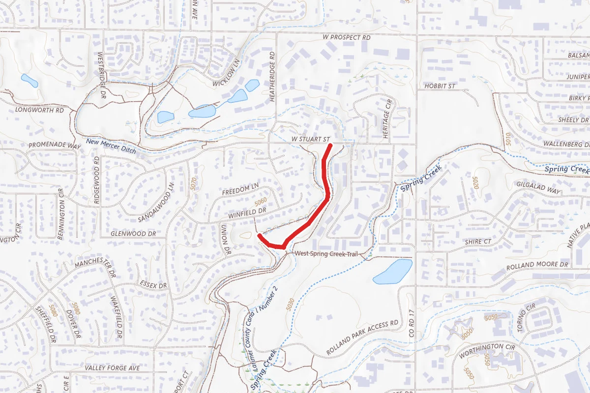 West Spring Creek Trail