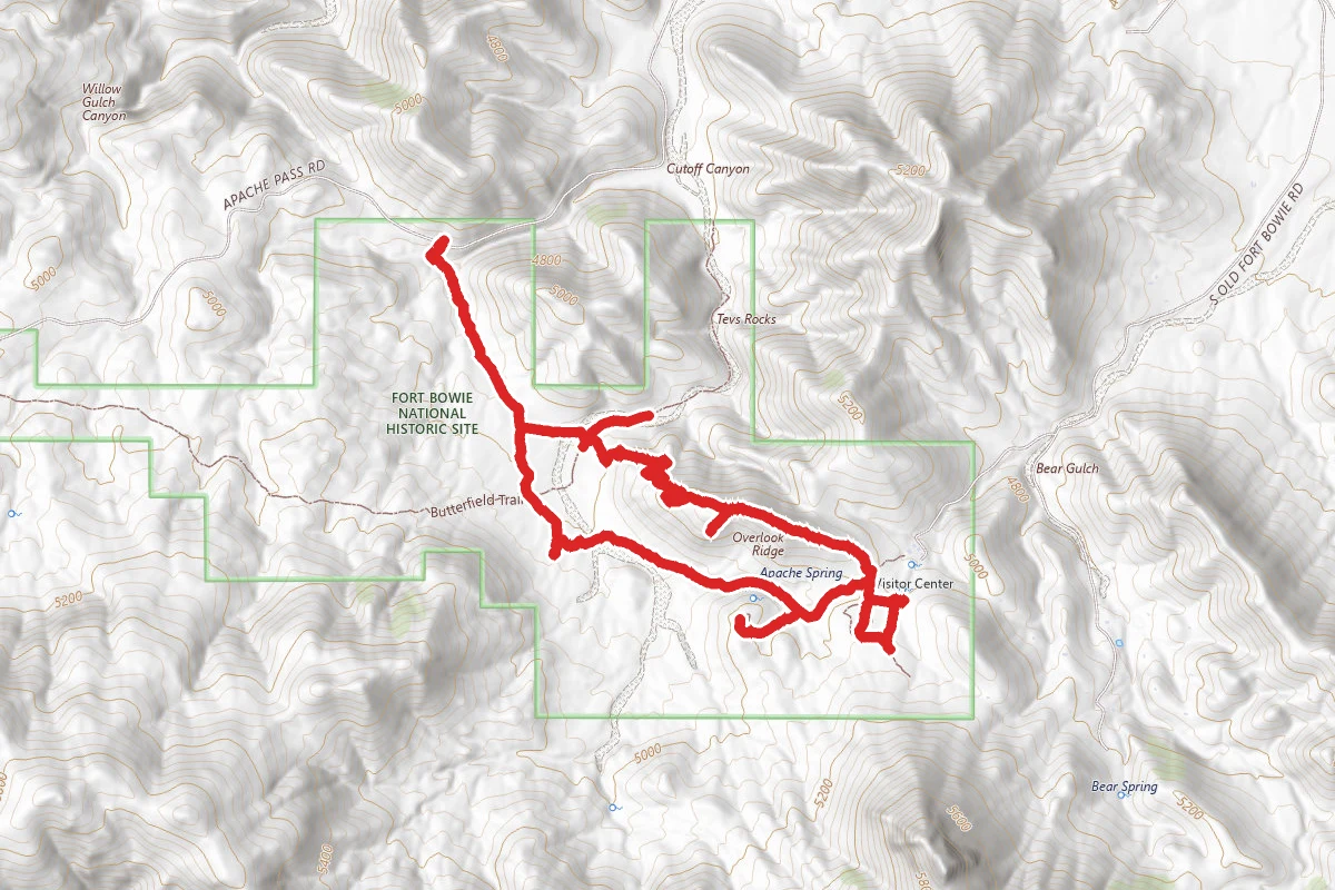 Fort Bowie Trail