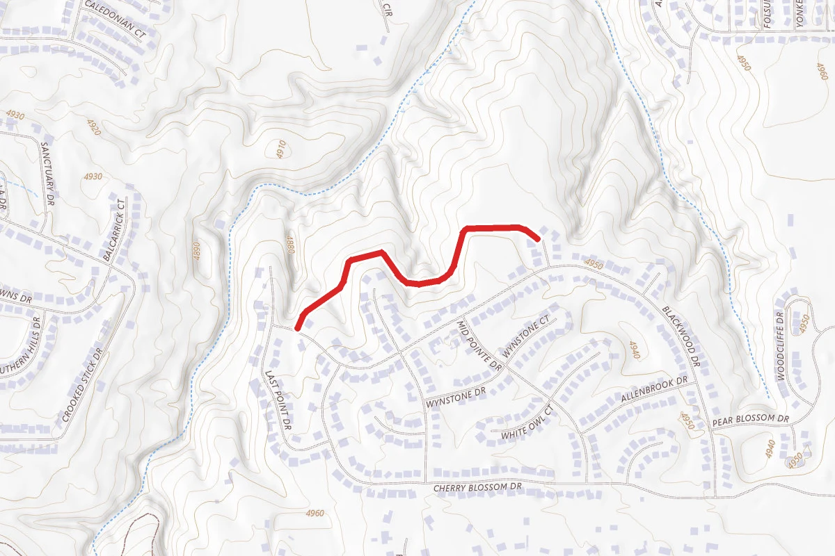 Blackwood Dr Trail