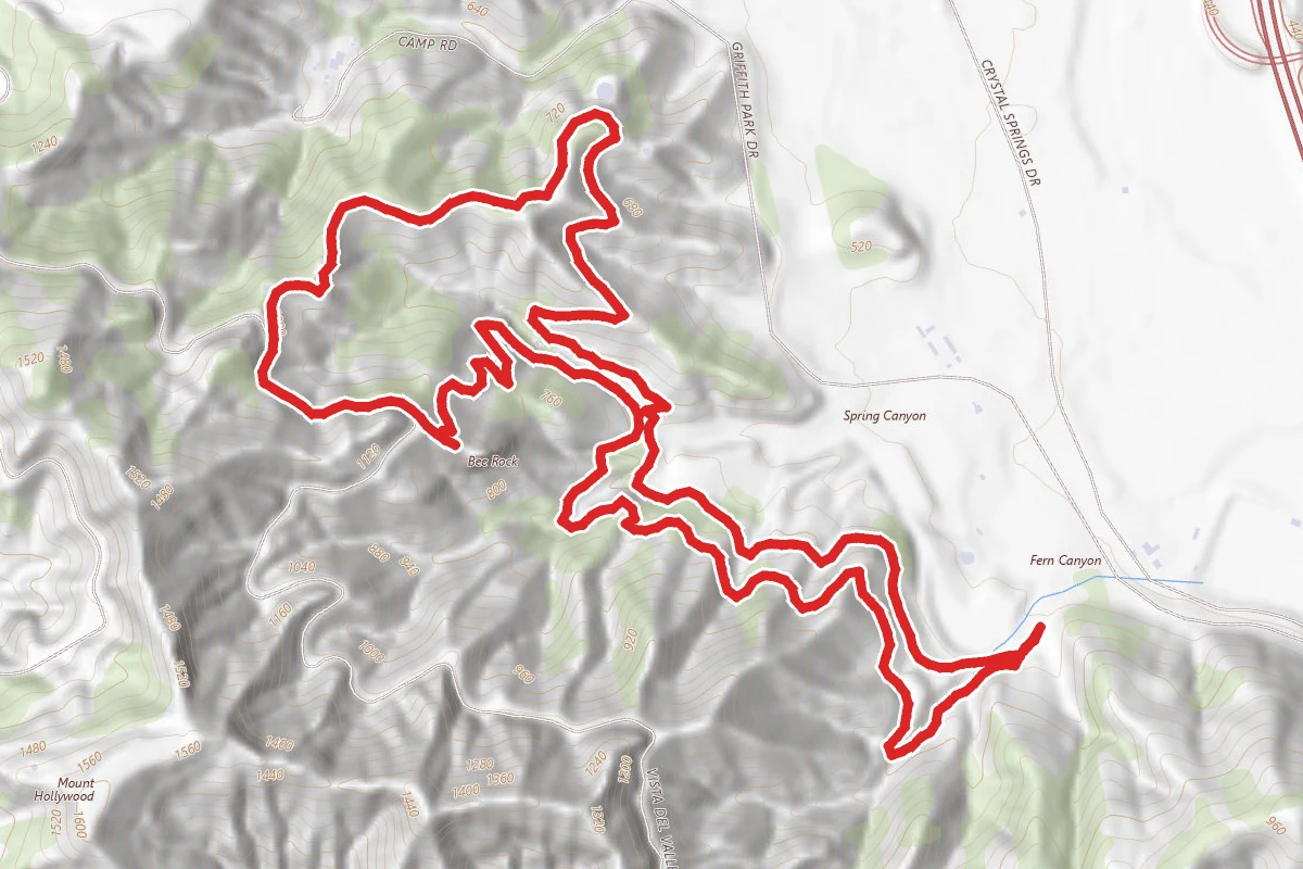 Bee Rock and Spring Canyon Loop