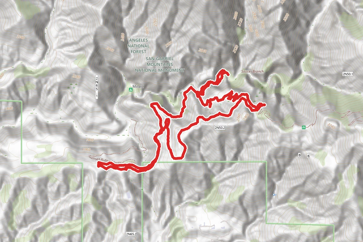 Mount Lowe Canyon Loop