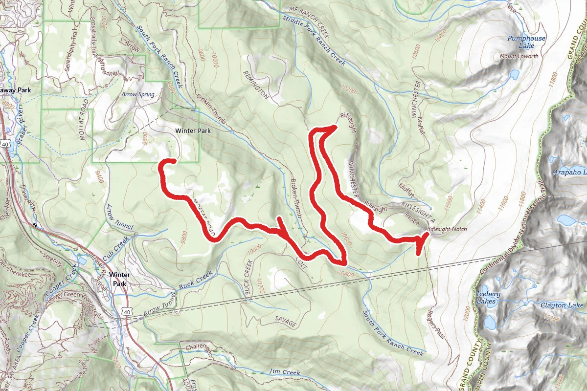Moffat (Rollins Pass) Road