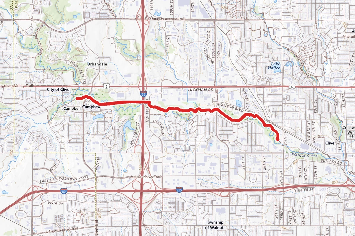 Clive Greenbelt Trail