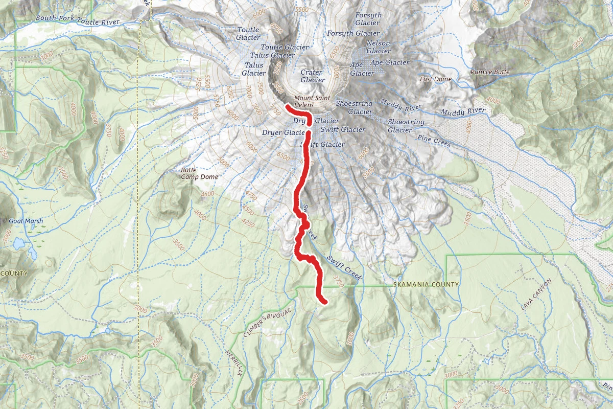 Mount Saint Helens Summit via Ptarmigan Trail