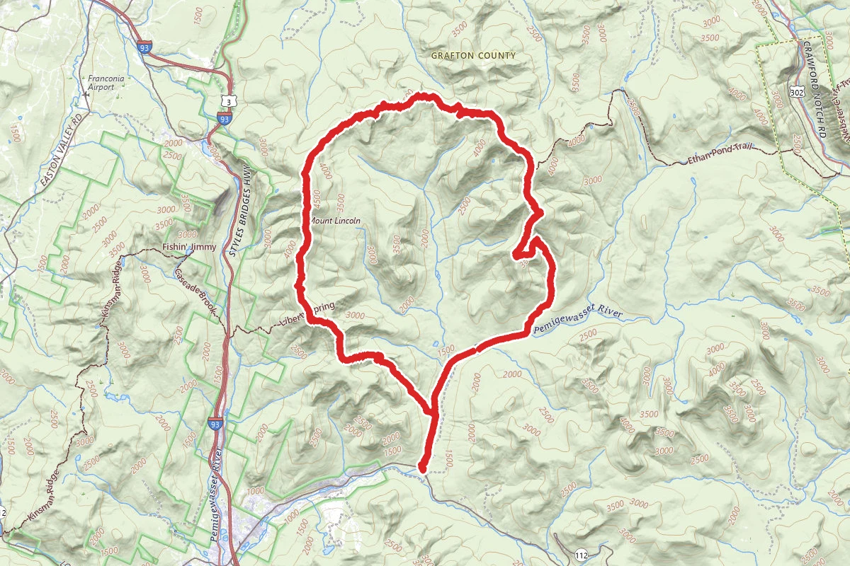 Pemi Loop and Zealand, North Twin