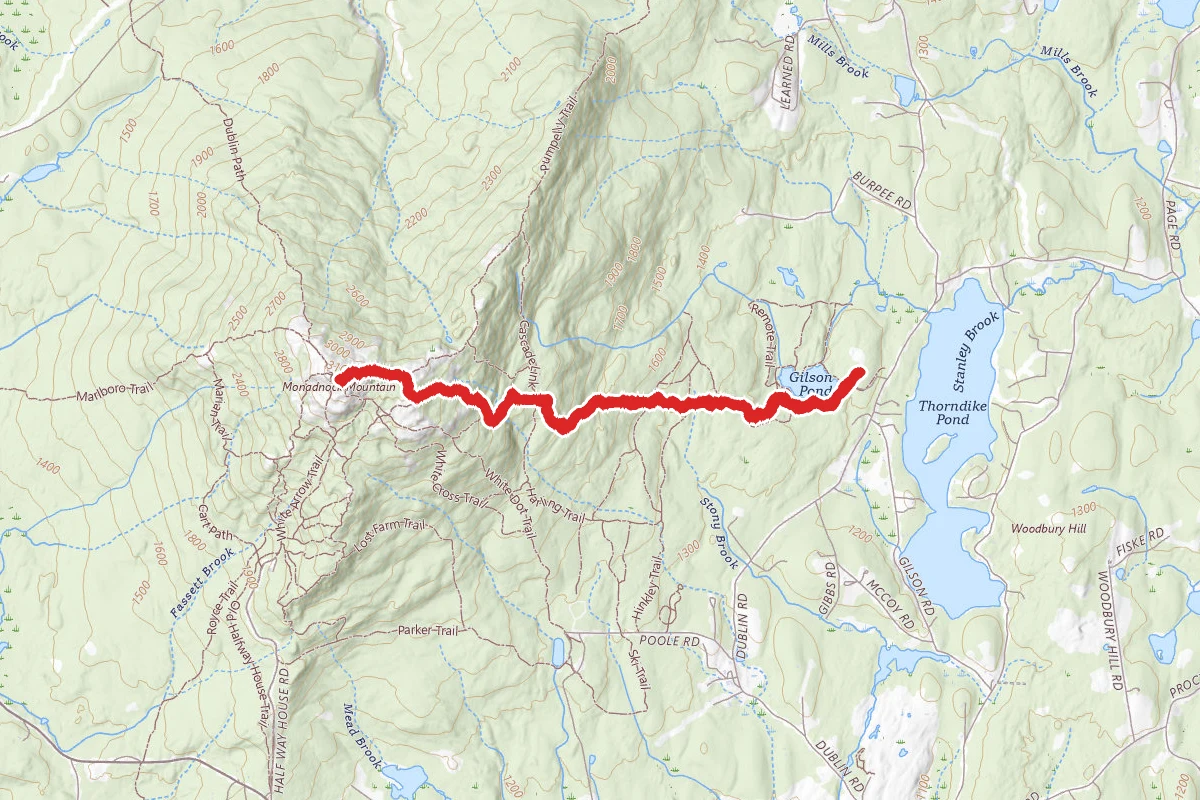 Monadnock Mountain via Birchtoft Trail