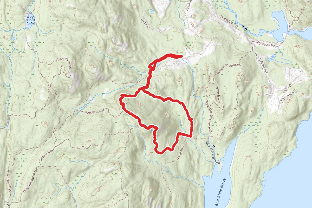Hewitt-Butler, Highlands and Mine Trail