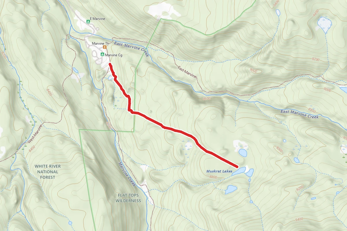 Muskrat Lakes Trail