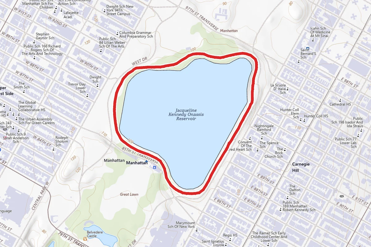 Jacqueline Kennedy Onassis Reservoir Running Path