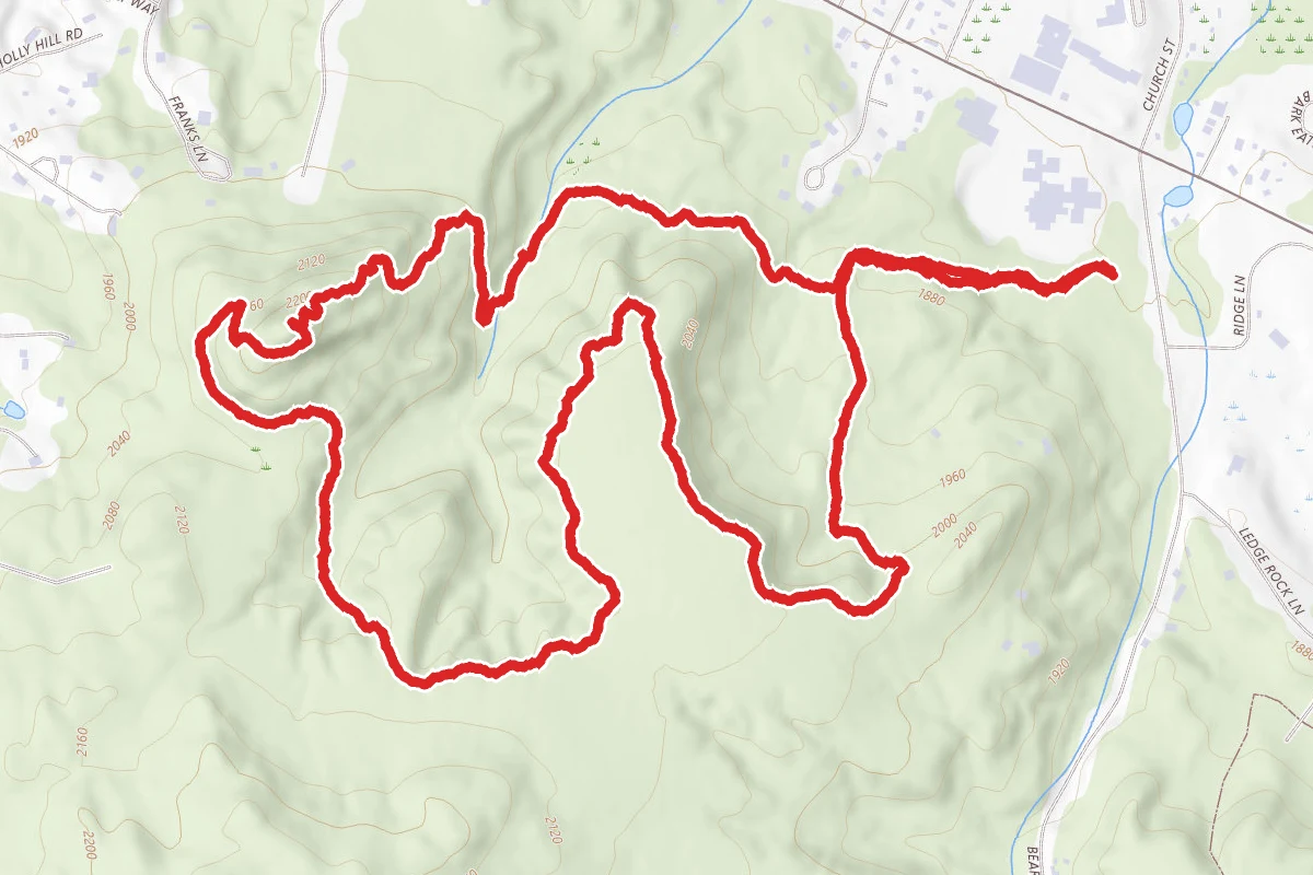 Loop, Rocky Knob, and Plateau Loop