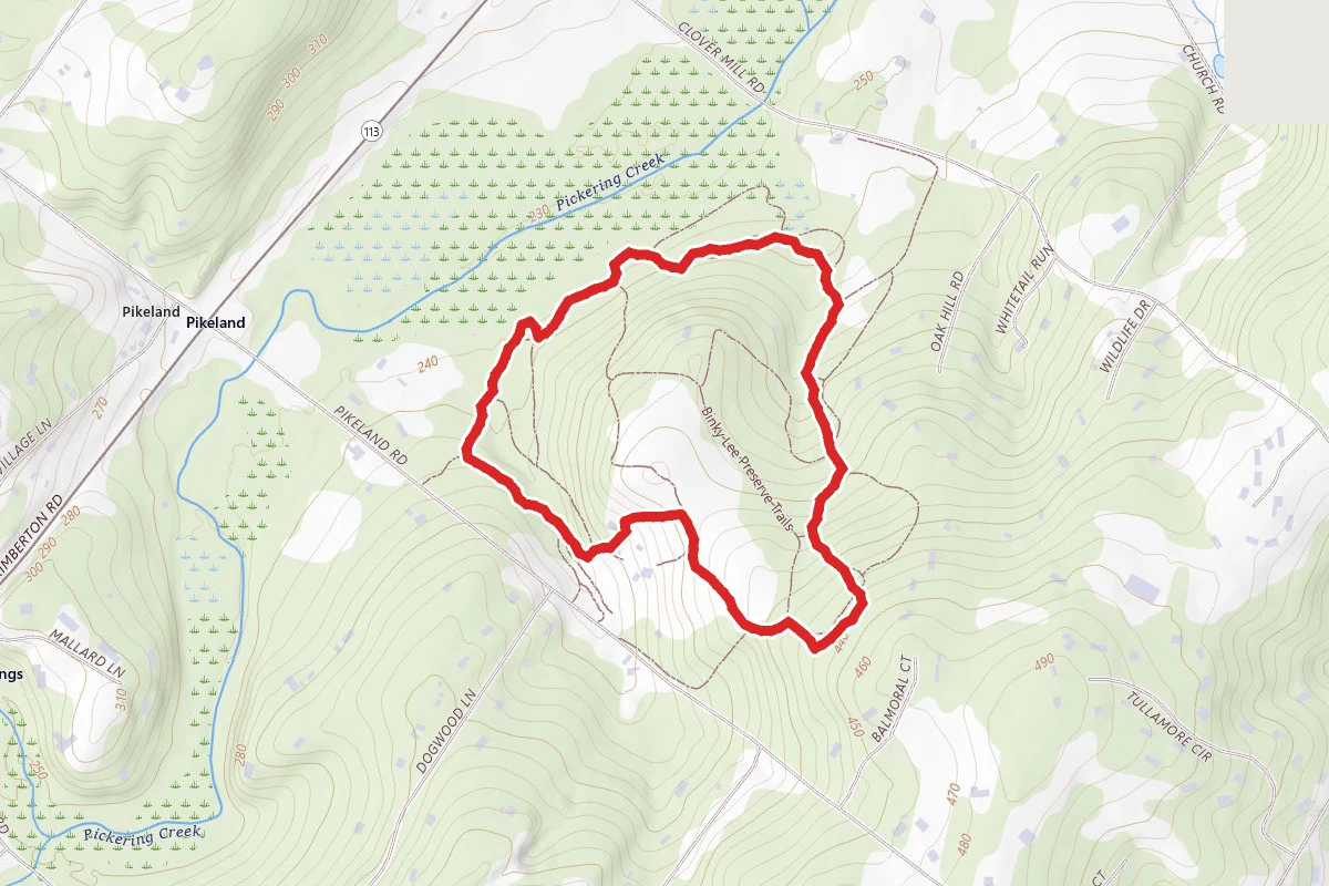 Binky Lee Preserve Trail