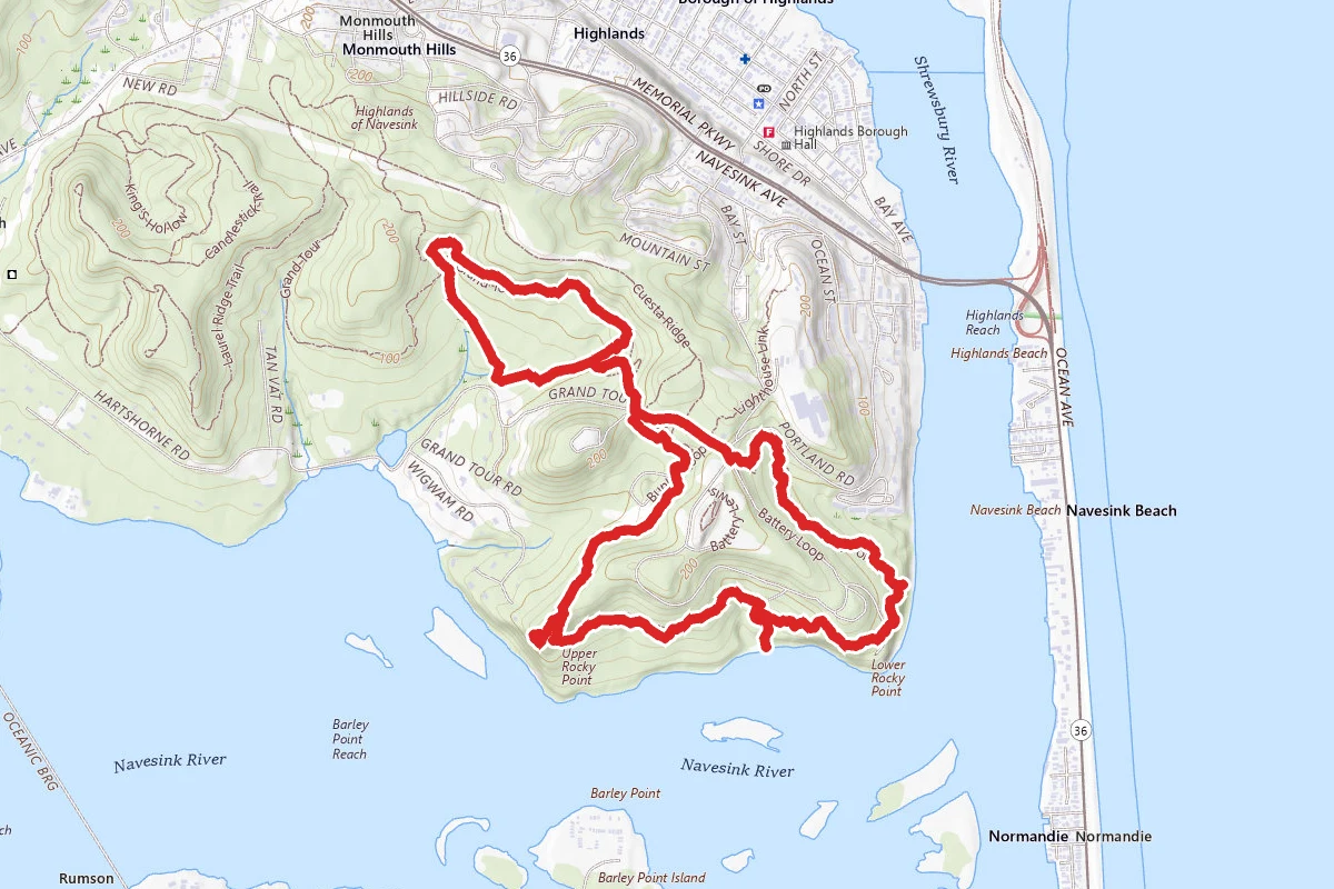 Rocky Point Trail and Grand Tour Loop