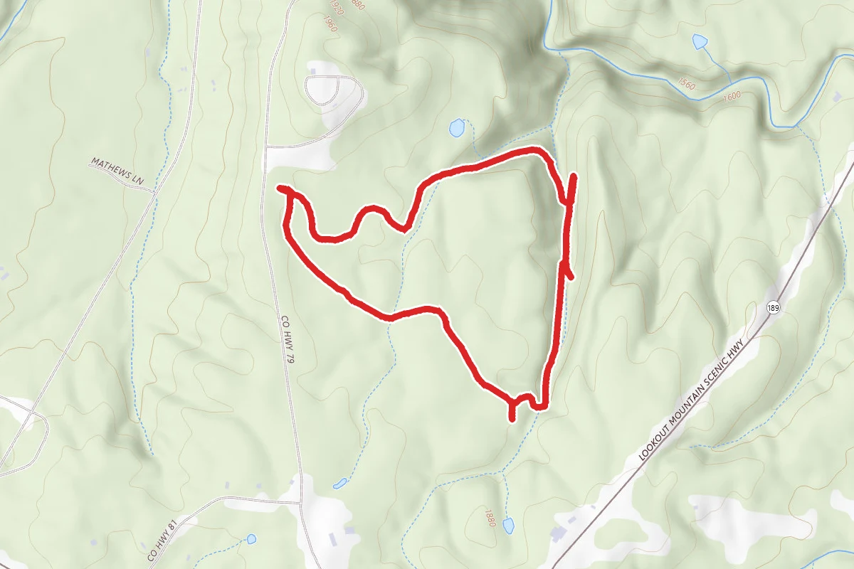 Two-Mile Backcountry Loop Trail