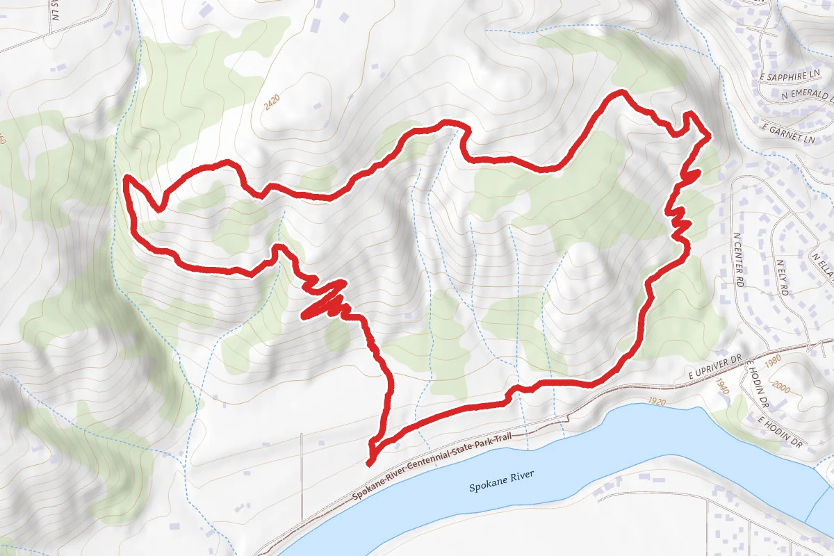 Beacon Hill Loop from Camp Sekani Trailhead