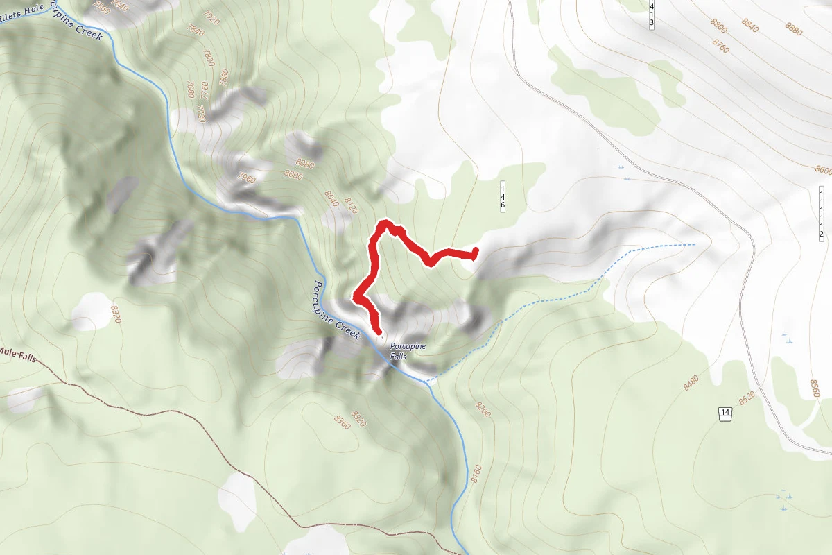 Porcupine Falls Trail