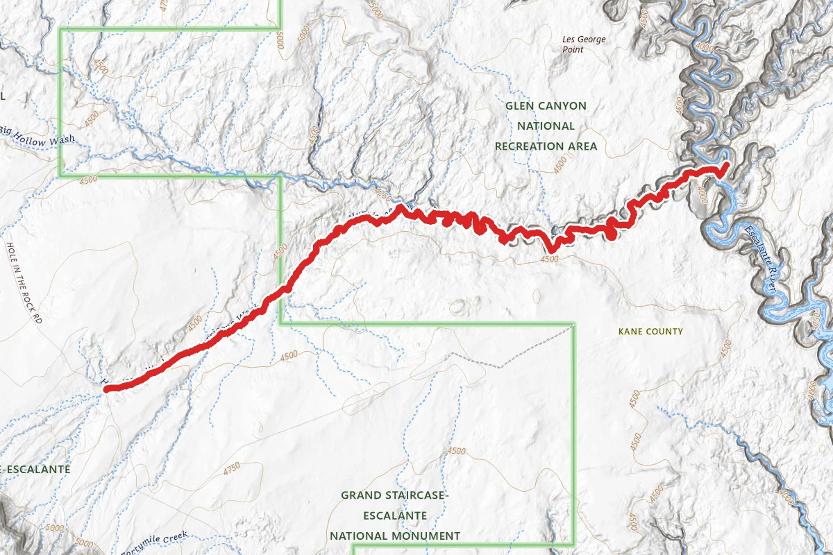 Hurricane Wash to Coyote Gulch