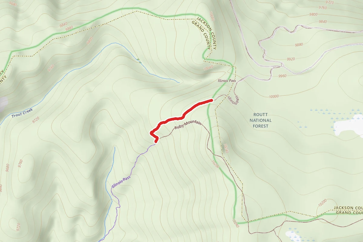 Illinois Pass Trail