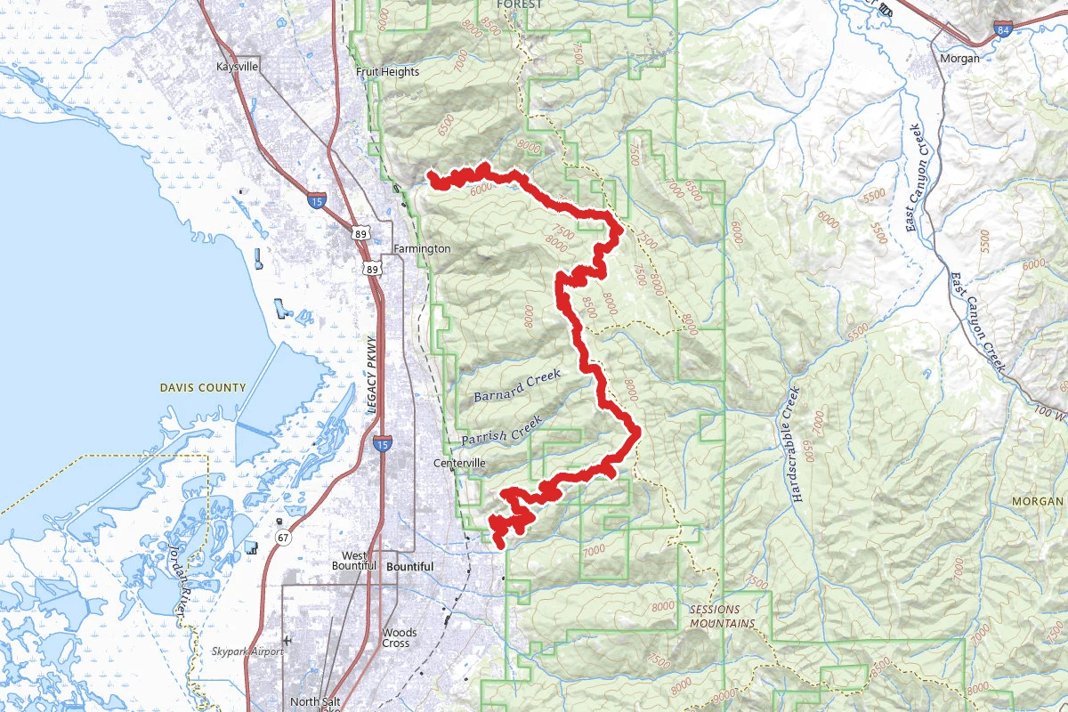 Wasatch Skyline Drive OHV Route