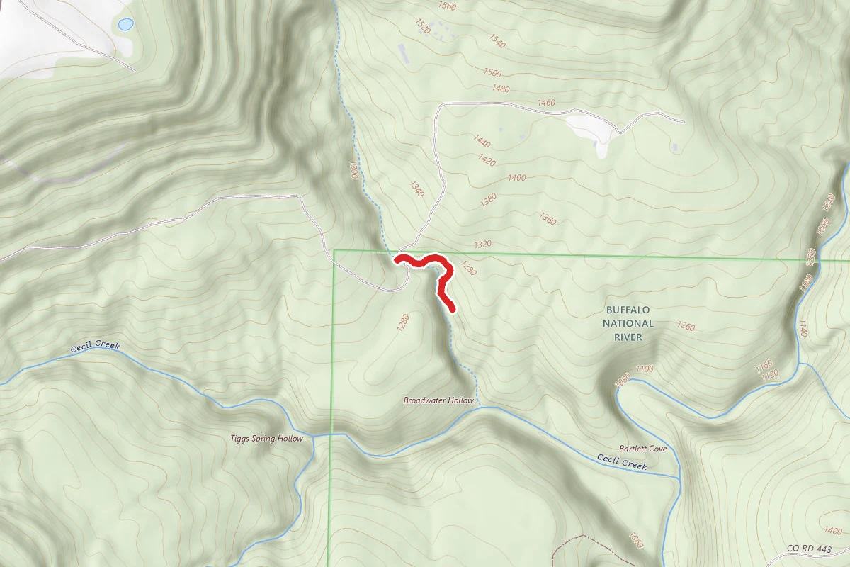 Paige Falls & Broadwater Hollow Trail