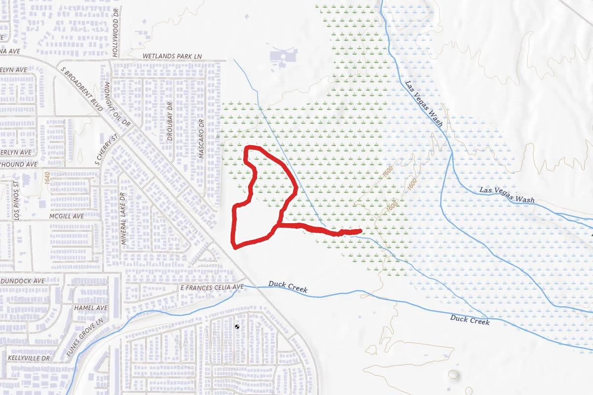 Duck Creek Trail (Wetlands Park)