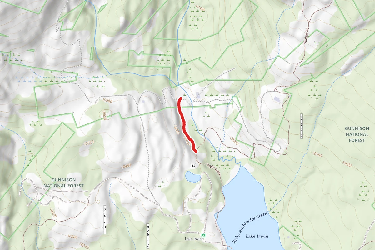 Irwin Lake Spur Trail