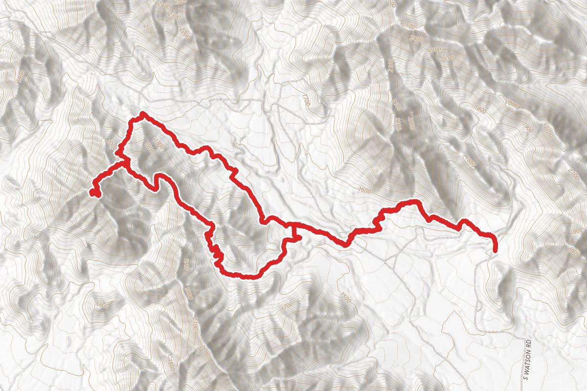 Turnbuckle to Granite Falls to Pyrite to Pyrite Summit Loop