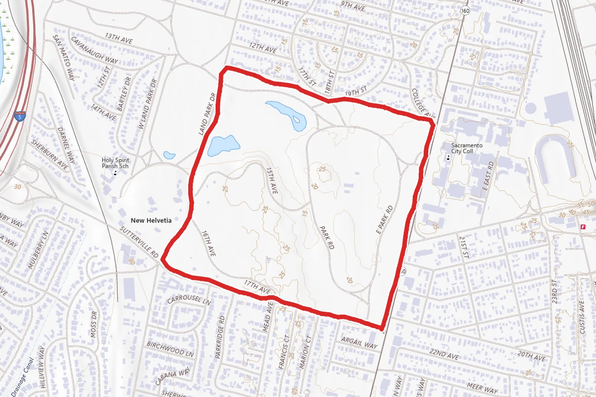 William Land Park Trail