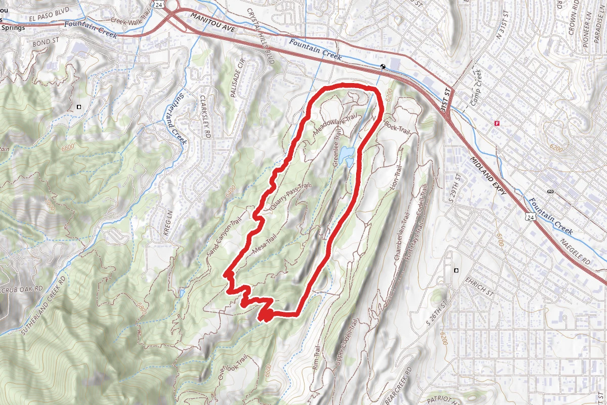 Red Rock Canyon, Roundup Trail, Contemplative Trail