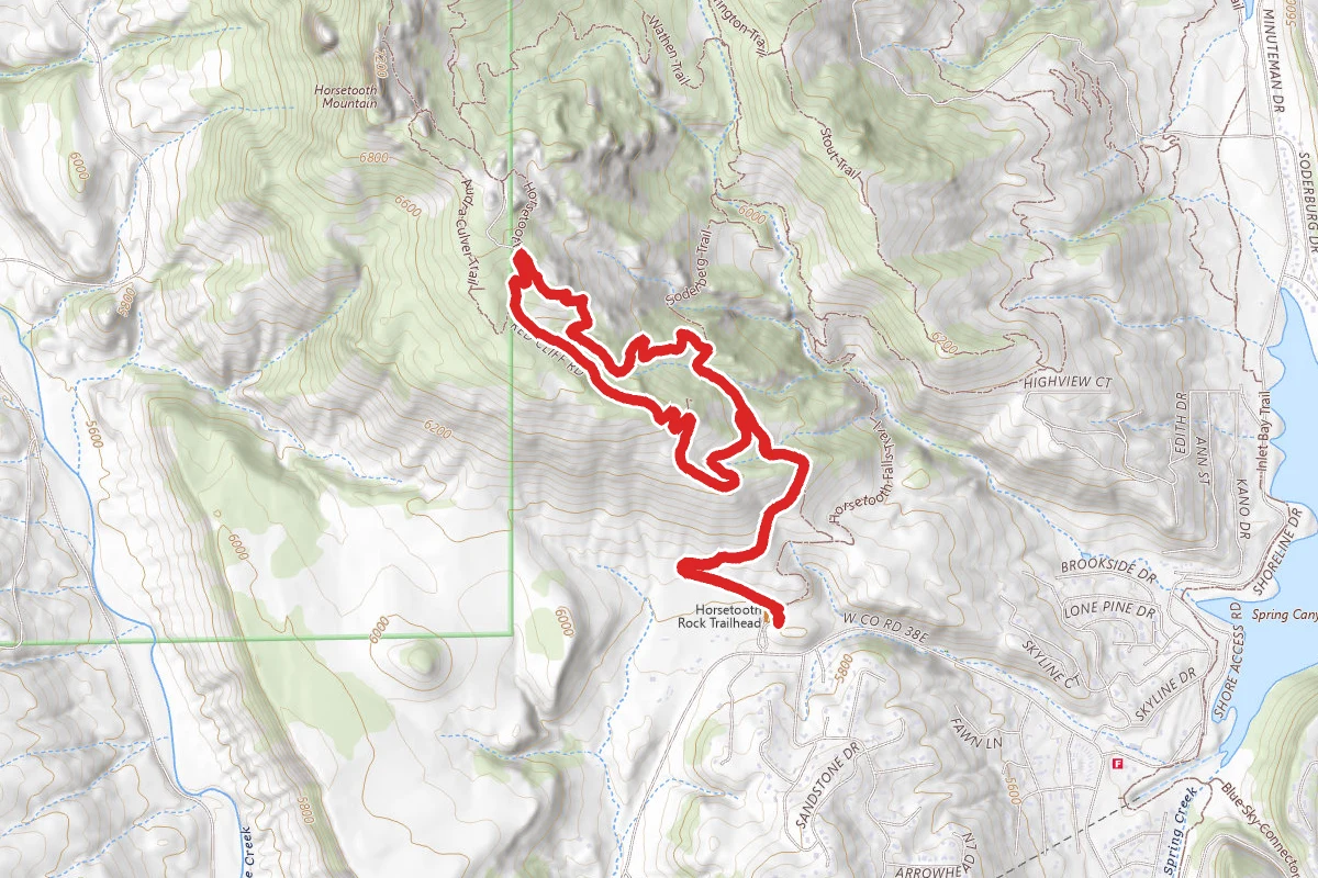 South Ridge and Horsetooth Rock Trail Loop
