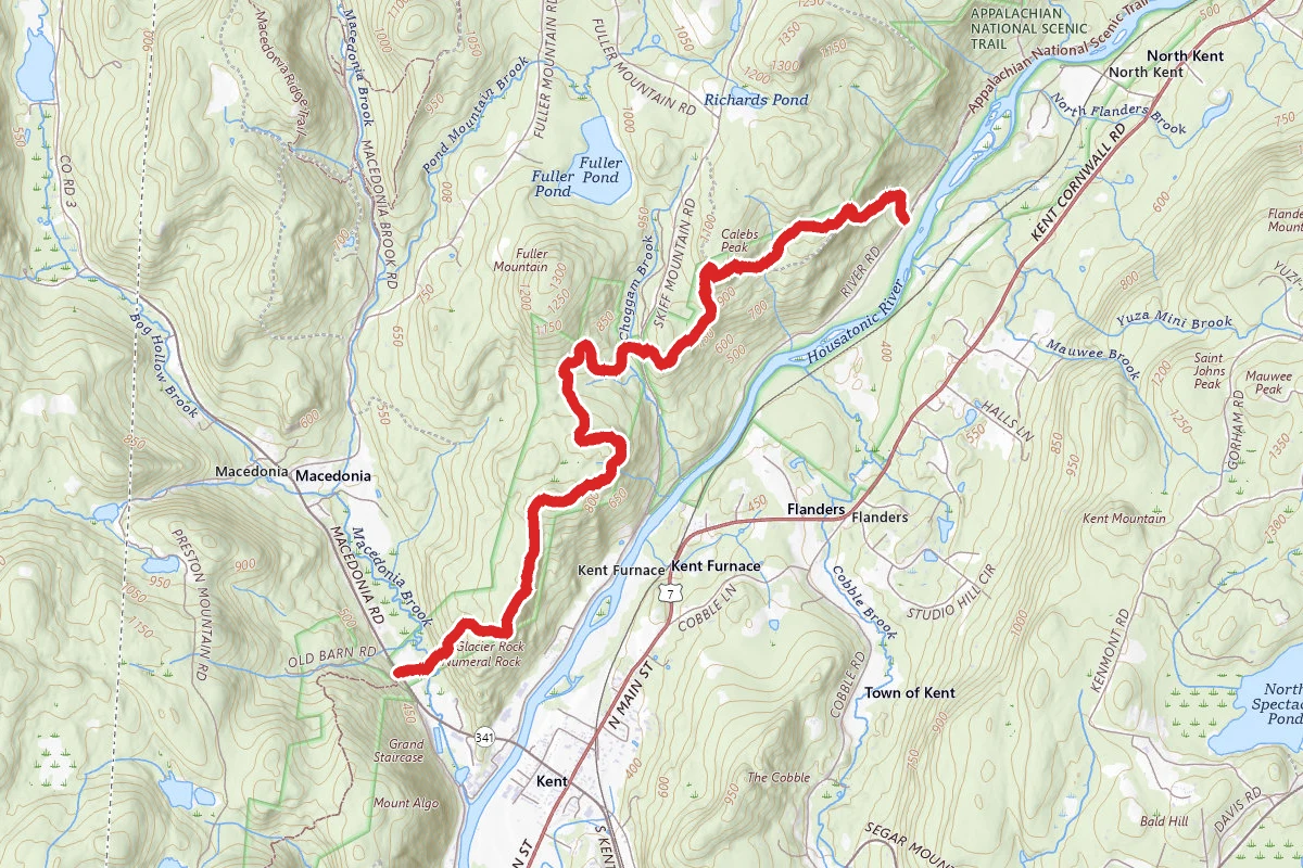Caleb Peak via Appalachian Trail