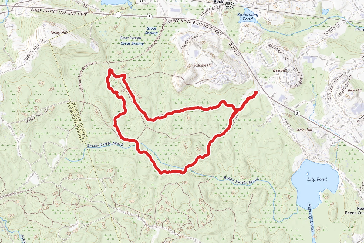 Whitney and Thayer Woods Trail
