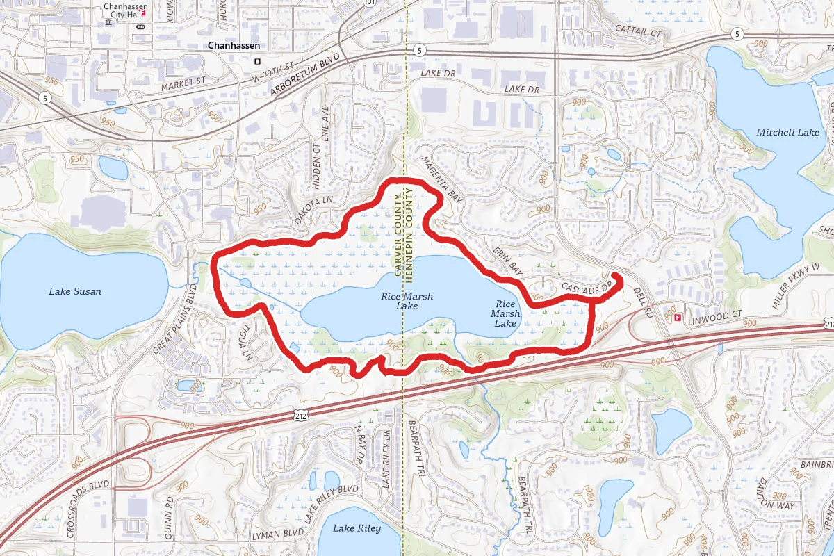 Rice Marsh Lake Loop