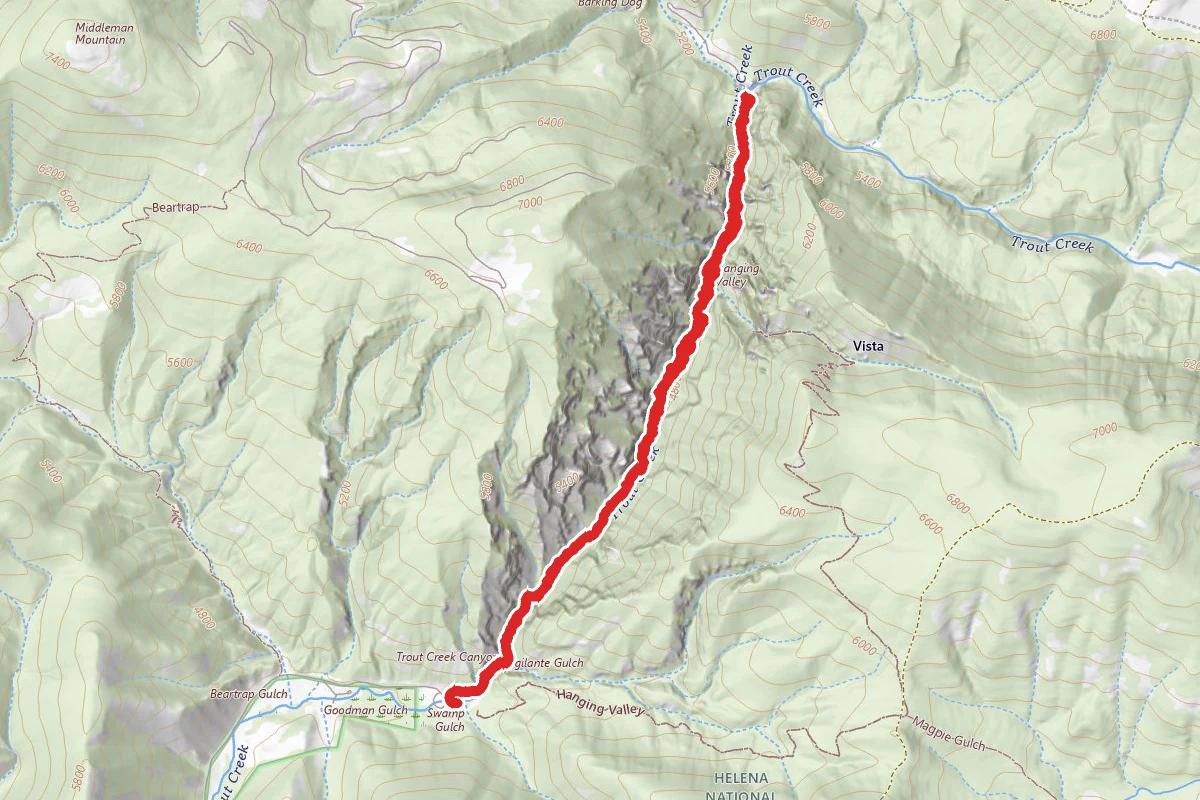 Trout Creek Canyon
